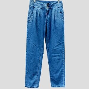 BLANKNYC Jeans The Balloon Bo-Legged Denim High Waisted Womens Size 26‎ Pleated